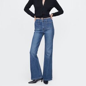 GAP Flare Wide Leg Jeans Womens Size 8 short (29S)